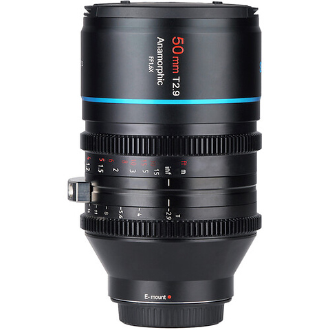 50mm T2.9 Full Frame 1.6x Anamorphic Lens for Sony E Image 2