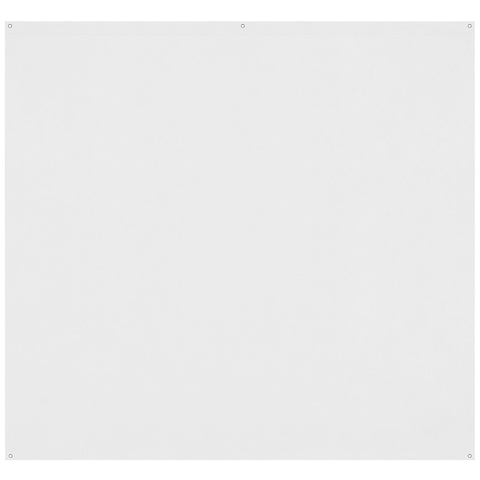 8 x 8 ft. Wrinkle-Resistant Backdrop (High-Key White) Image 0