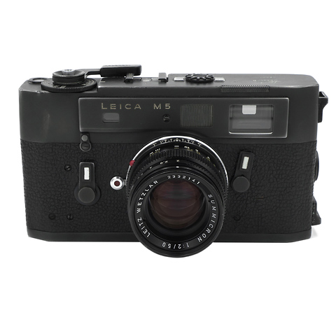 M5 Film Body Black  with Summicron 50mm f/2.0 Lens Kit - Pre-Owned Image 0