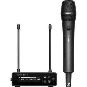 EW-DP 835 SET Camera-Mount Digital Wireless Handheld Microphone System (Q1-6: 470 to 526 MHz)