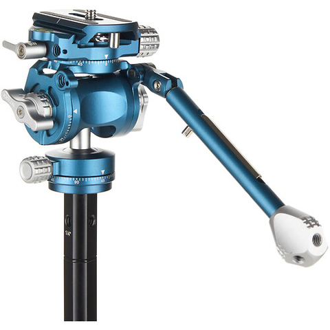 CyanBird Carbon Fiber Tripod with FS20PRO 2-in-1 Pan Head Image 4