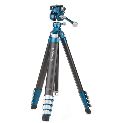 CyanBird Aluminum Tripod with FS20PRO 2-in-1 Pan Head Image 0