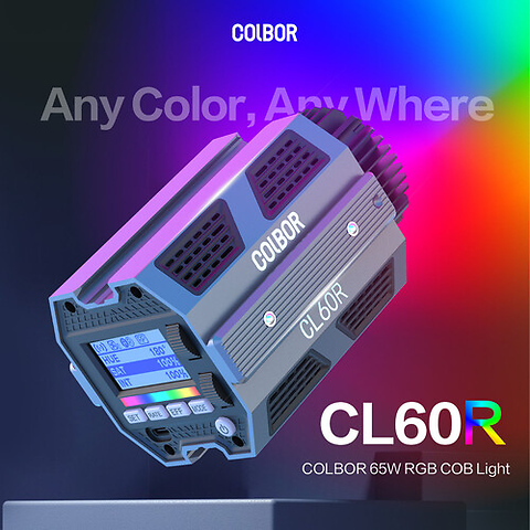 COLBOR CL60R RGB COB LED Monolight Image 7
