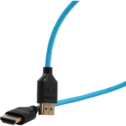 Ultra High-Speed HDMI Cable (17 in., Blue) Image 2
