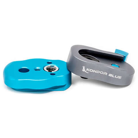 Mini Quick Release Plate (Blue) Image 1