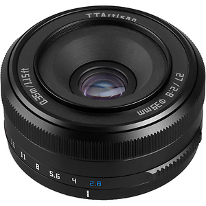 27mm f/2.8 Lens (Fujifilm X, Black)