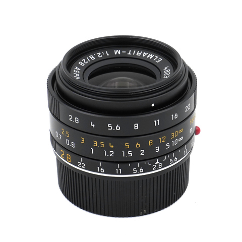 Elmarit-M 28mm f/2.8 ASPH Lens Black 6 Bit (11677) - Pre-Owned Image 0