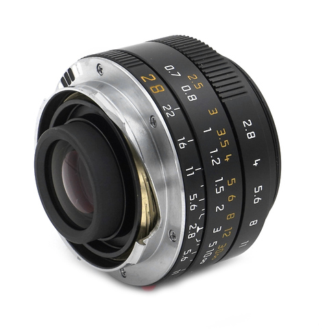 Elmarit-M 28mm f/2.8 ASPH Lens Black 6 Bit (11677) - Pre-Owned Image 1