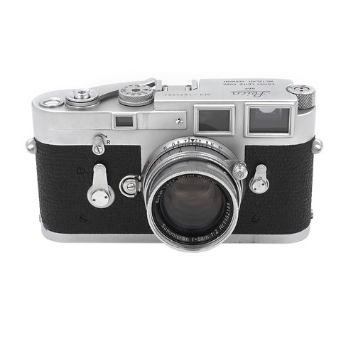 M3 Film Body Single Stroke with Summicron 50mm f/2.0 Lens Kit Chrome - Pre-Owned Image 0