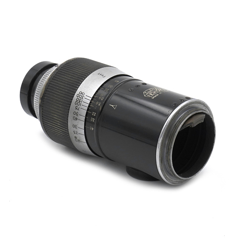 Anastigmat M39 Screw Mount 127mm f/4.5 Lens Black / Chrome - Pre-Owned Image 1
