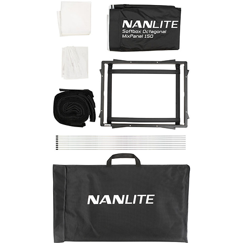 Octagonal Softbox with Fabric Grid for MixPanel 150 - Refurbished Image 0