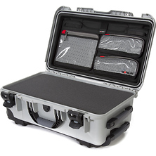 935 Wheeled Hard Utility Case with Foam Insert & Lid Organizer (Silver) Image 0