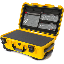 935 Wheeled Hard Utility Case with Foam Insert & Lid Organizer (Yellow) Image 0