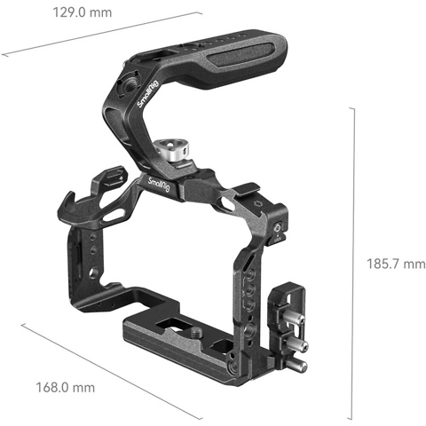 Black Mamba Series Cage Kit for Panasonic Lumix S5 II/S5 IIX Image 1