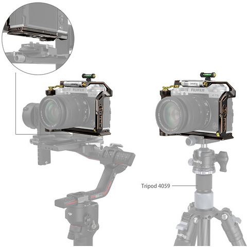 Retro-Style Camera Cage for FUJIFILM X-T5 Image 3