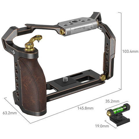 Retro-Style Camera Cage for FUJIFILM X-T5 Image 1