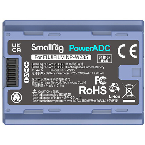 NP-W235 USB-C Rechargeable Battery Image 1