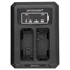 Dually Charger for Nikon EN-EL14