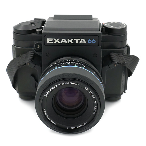 EXAKTA 66 Medium format Film Camera With Xenotar MF 80mm f/2.8 Lens - Pre-Owned Image 0