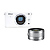 1 J1 White Camera with 6.7-13mm f/3.5-5.6 VR Silver lens Kit - Pre-Owned