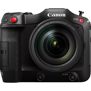 EOS C70 Cinema Camera with RF 24-70mm f/2.8 Lens