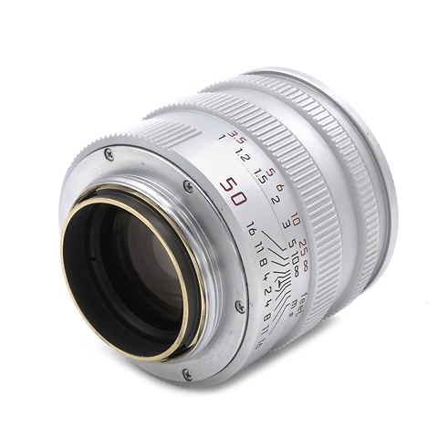 Summilux Leica-M 50mm f/1.4 Chrome Lens (11621) - Pre-Owned Image 1