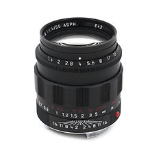 Summilux-M 50mm f/1.4 ASPH. Lens Black (11715) - Pre-Owned Image 0