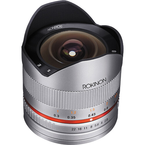 8mm f/2.8 UMC Fisheye II Lens for Sony E Mount (Silver) - Pre-Owned Image 1