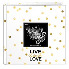 4 x 6 in. 200 Pocket Photo Album (Live, Laugh, Love) Image 0