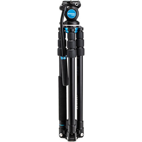 Aero 2 PRO Aluminum Travel Video Tripod with Twist Locks Image 1