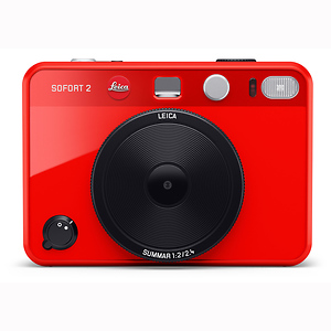 SOFORT 2 Hybrid Instant Film Camera (Red)