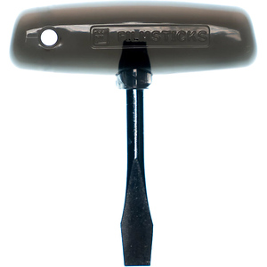 T-Handle Slotted Screwdriver (Black)