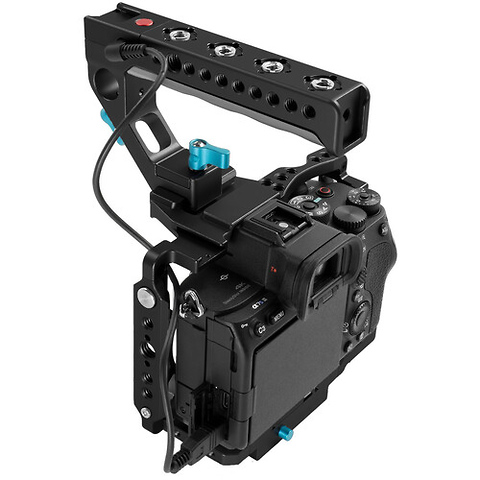 Full Cage with Top Handle for Sony a1/a7 Cameras (Raven Black) Image 4