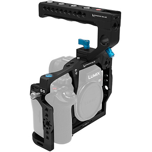 Camera Cage with Top Handle for Panasonic Lumix S5II/X (Raven Black)