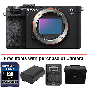 Alpha a7C II Mirrorless Digital Camera Body (Black)