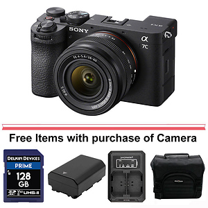Alpha a7C II Mirrorless Digital Camera with 28-60mm Lens (Black)