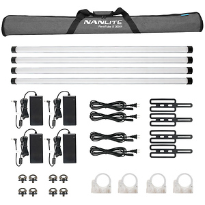 PavoTube II 30XR 4 ft. RGB LED Pixel Tube Light (4-Light Kit)