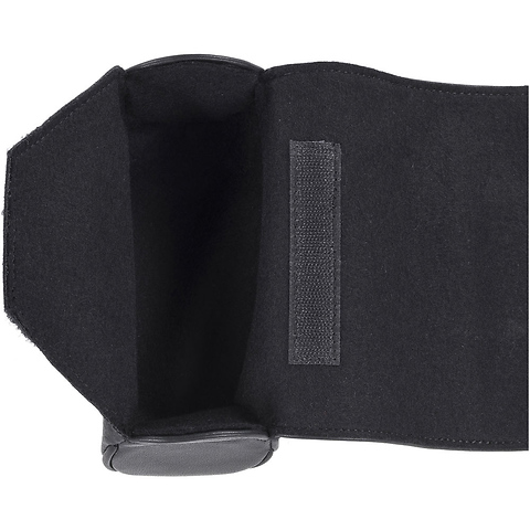 Donau Cowhide Leather Lenswrap (Extra Large, Black) Image 0
