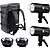 THREE Off Camera Flash Dual Kit