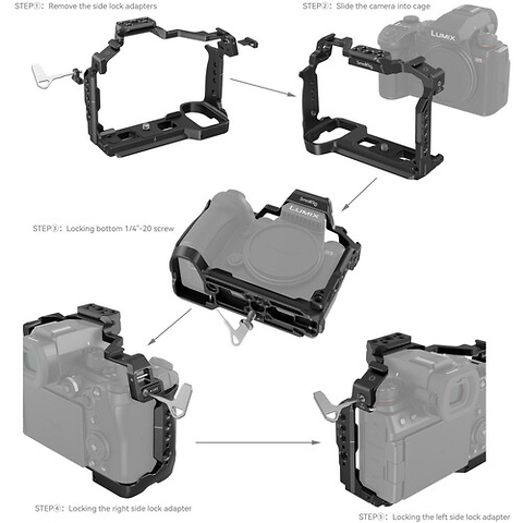 Cage for Panasonic Lumix G9 II, Lumix S5 II, and S5 IIX Image 3