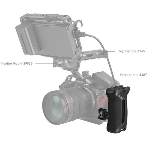 Universal Side Handle with ARRI-Style Anti-Twist Mount Image 3