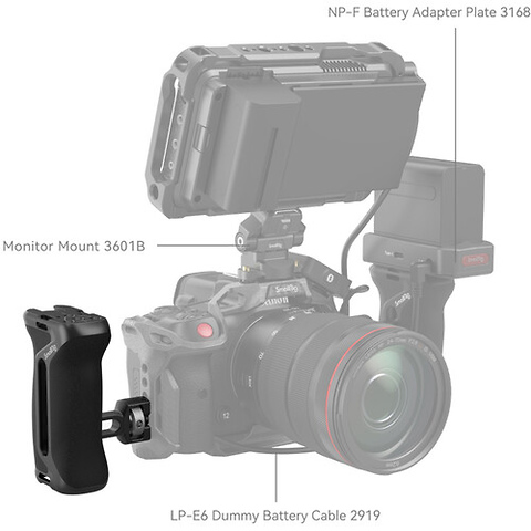 Universal Side Handle with ARRI-Style Anti-Twist Mount Image 4