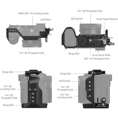 Cage Kit for Sony a6700 Image 2