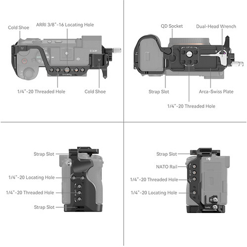 Cage Kit for Sony a7C II and 7CR Image 2