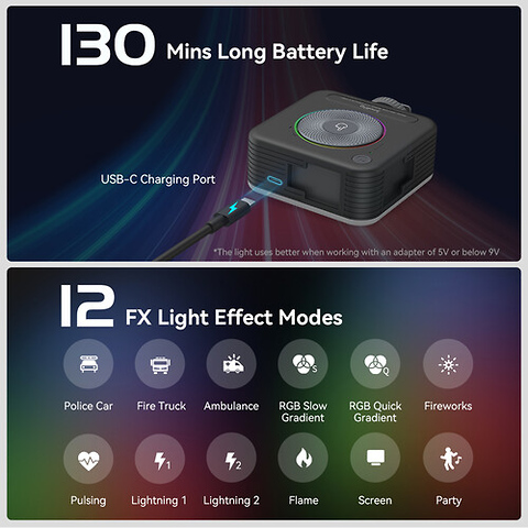 Vibe P108 RGB Video Light Image 9
