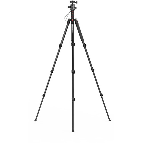 CT-10 Aluminum Travel Tripod with Ball Head Image 1