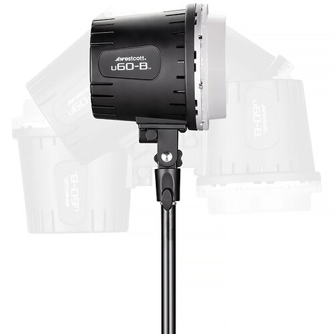 U60-B Bi-Color Led 1-Light Softbox Kit Image 3