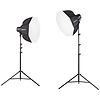 U60-B Bi-Color Led 2-Light Softbox Kit Thumbnail 0