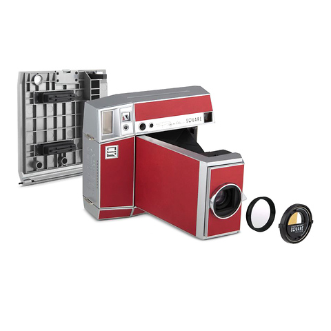Lomo Instant Square Glass Camera RED & Accessories Pigalle Edition - Pre-Owned Image 0