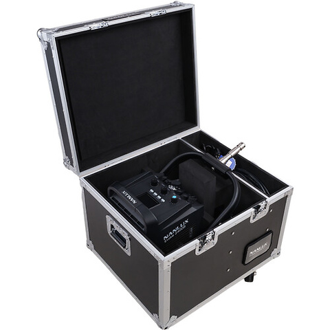 Evoke 2400B Bi-Color LED Monolight Kit with 45° Reflector and Light-Only Flight Case Image 6